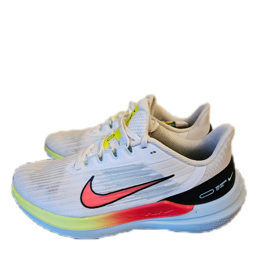 Women's Nike Air Winflo 9 'White Bright Crimson size 8